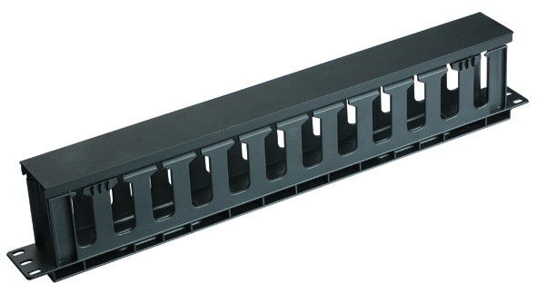 Υψηλής απόδοσης 1U Rack Mount Διοίκηση καλωδίων, Διοίκηση καλωδίων ενισχυτή με κάλυψη YH4040