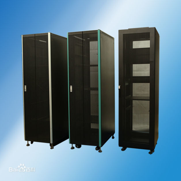 Μαύρο χρώμα Rack Enclosure Server Cabinet / Racks υπολογιστών και ντουλάπια YH2001